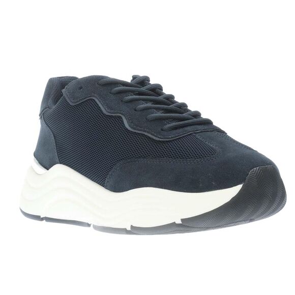 Mallet Mens Packington Suede Sneakers / Navy